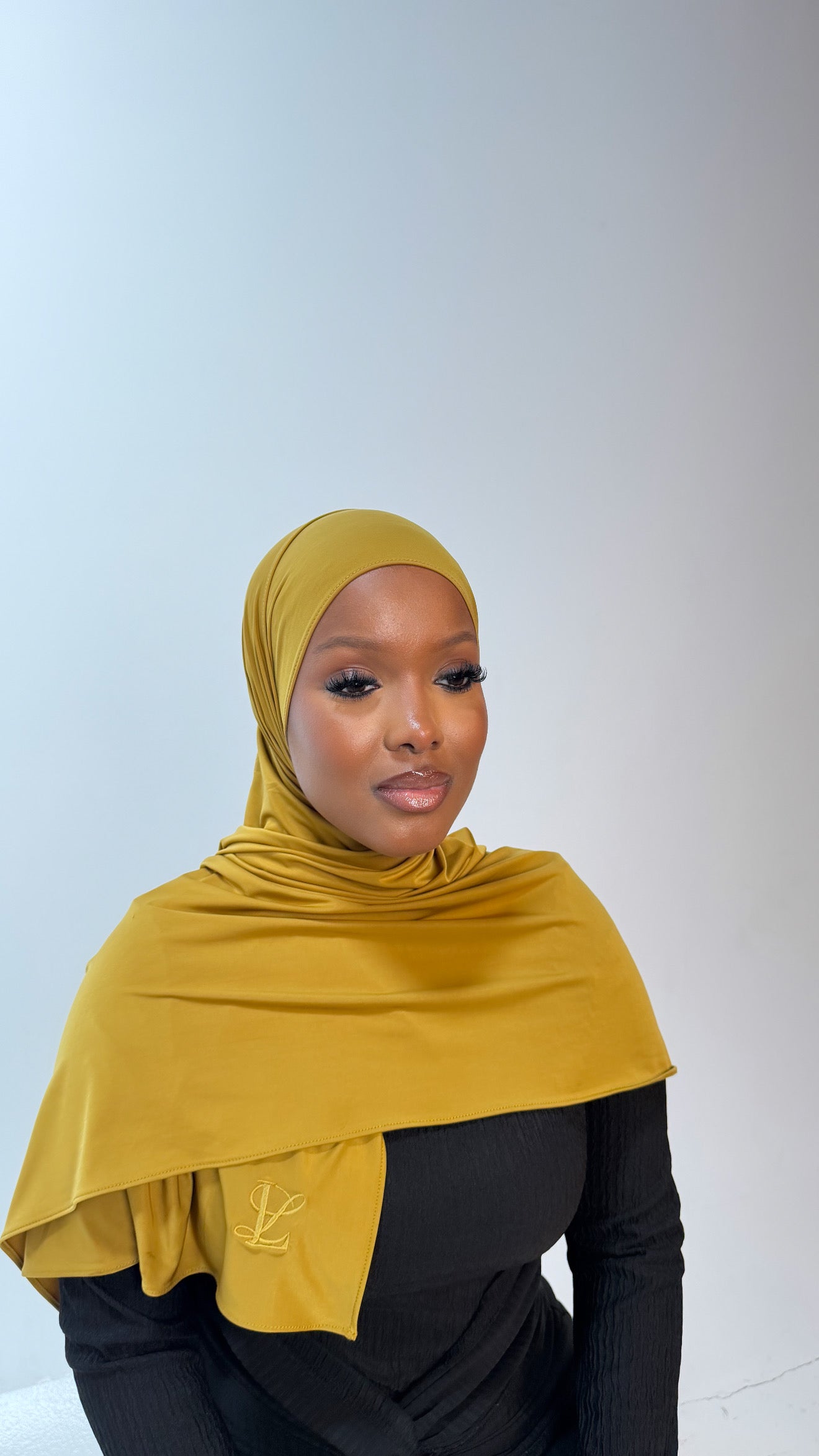 Luzíra Liquid Jersey — Mustard Yellow
