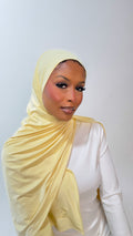 Luzíra Liquid Jersey — Butter Yellow
