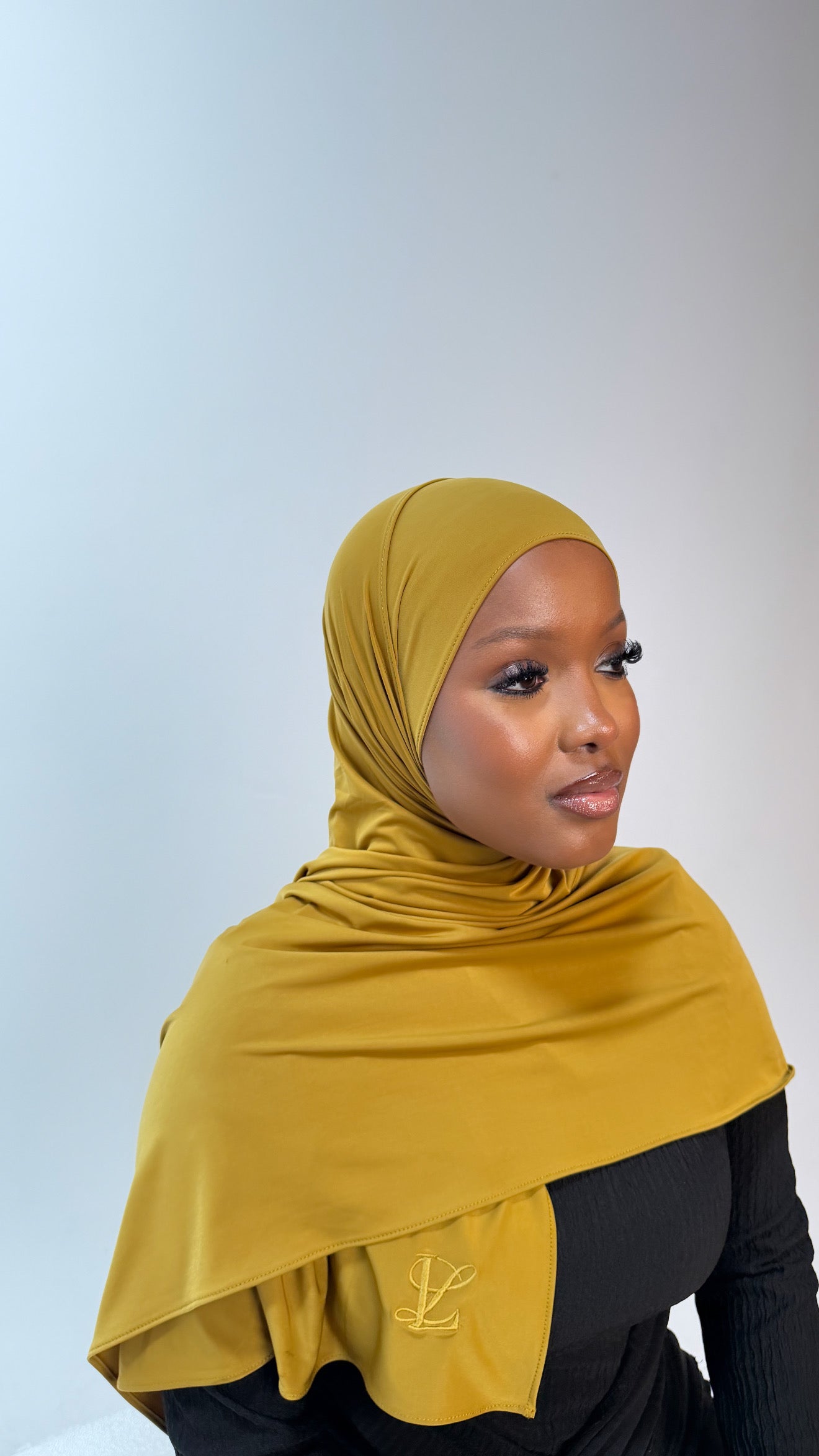 Luzíra Liquid Jersey — Mustard Yellow