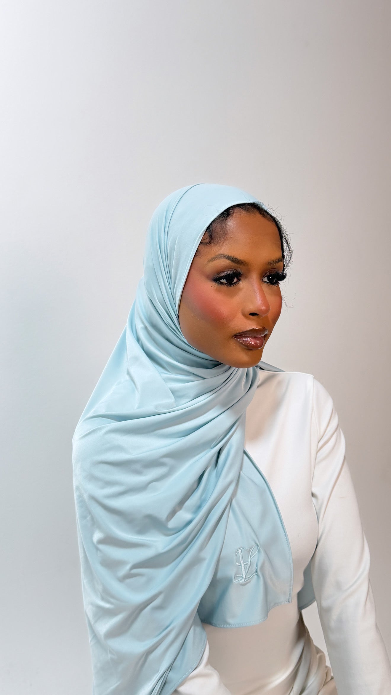 Luzíra Liquid Jersey — Icy Blue