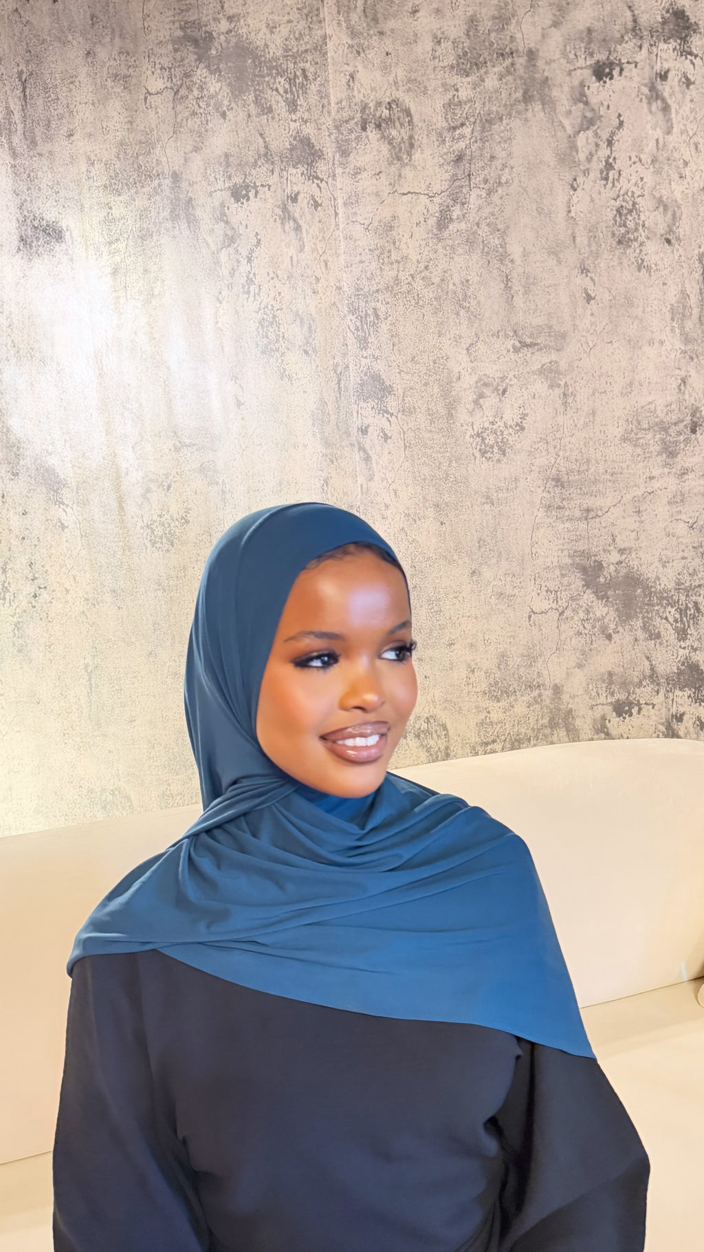 Luzíra Breathable Jersey — Sapphire Mist