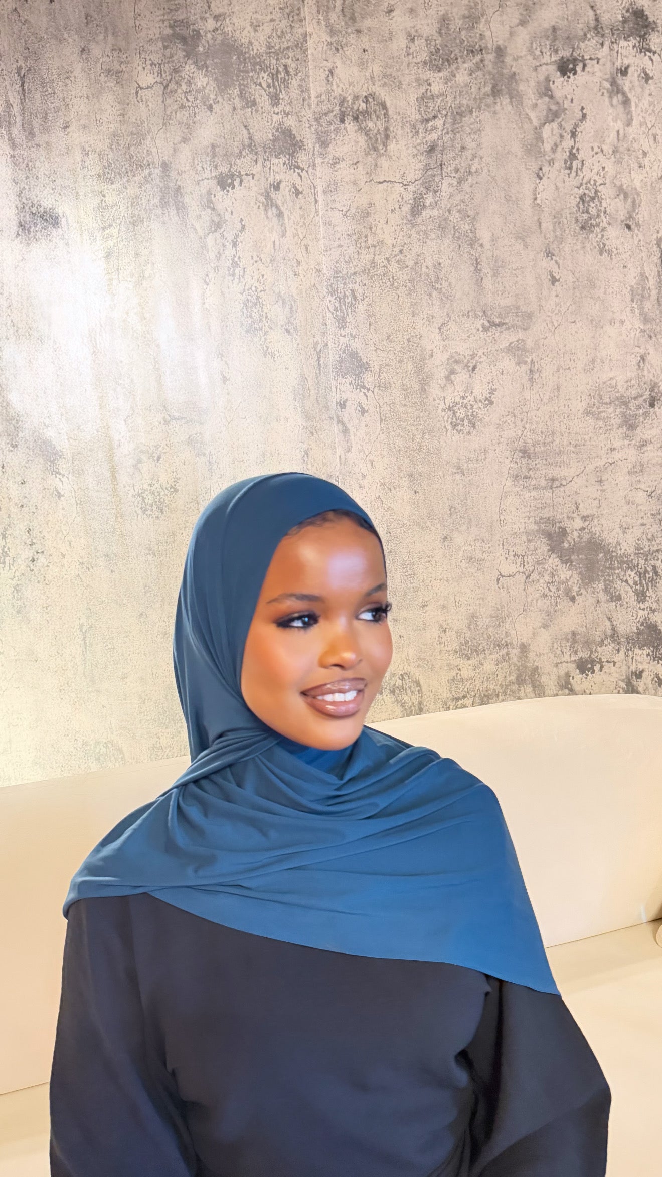 Luzíra Breathable Jersey — Sapphire Mist